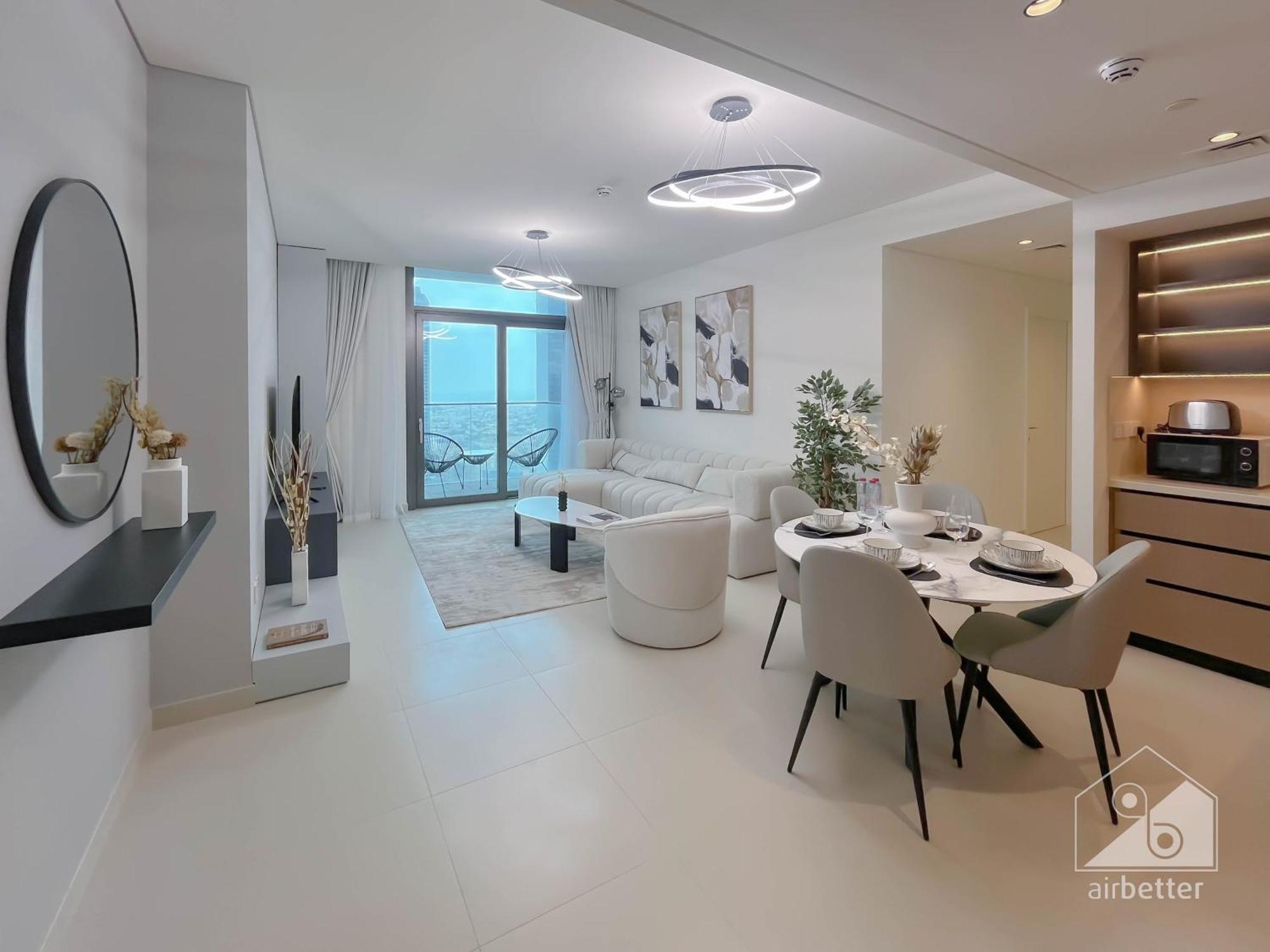 Burj Crown Luxury 2-Bedroom With Balcony Dubai Exteriör bild