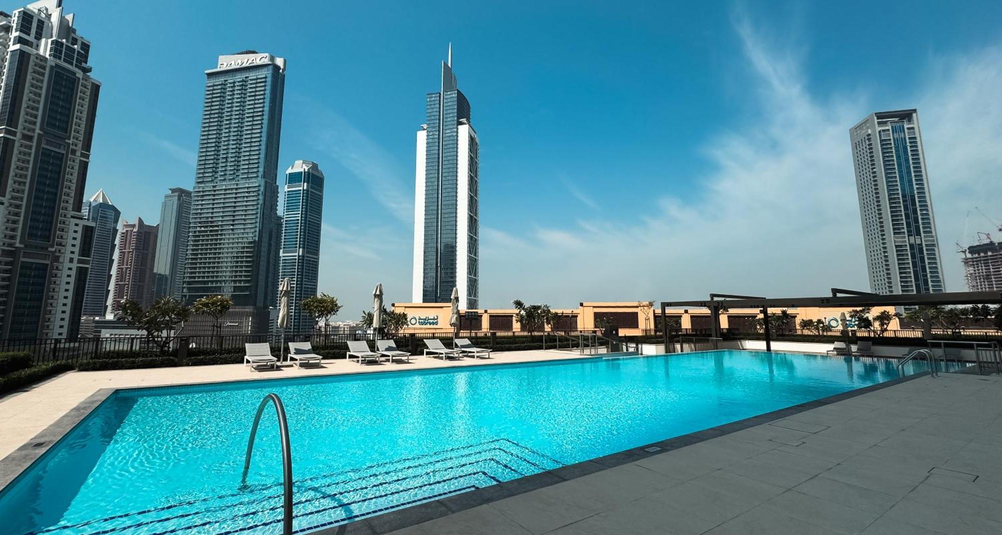 Burj Crown Luxury 2-Bedroom With Balcony Dubai Exteriör bild