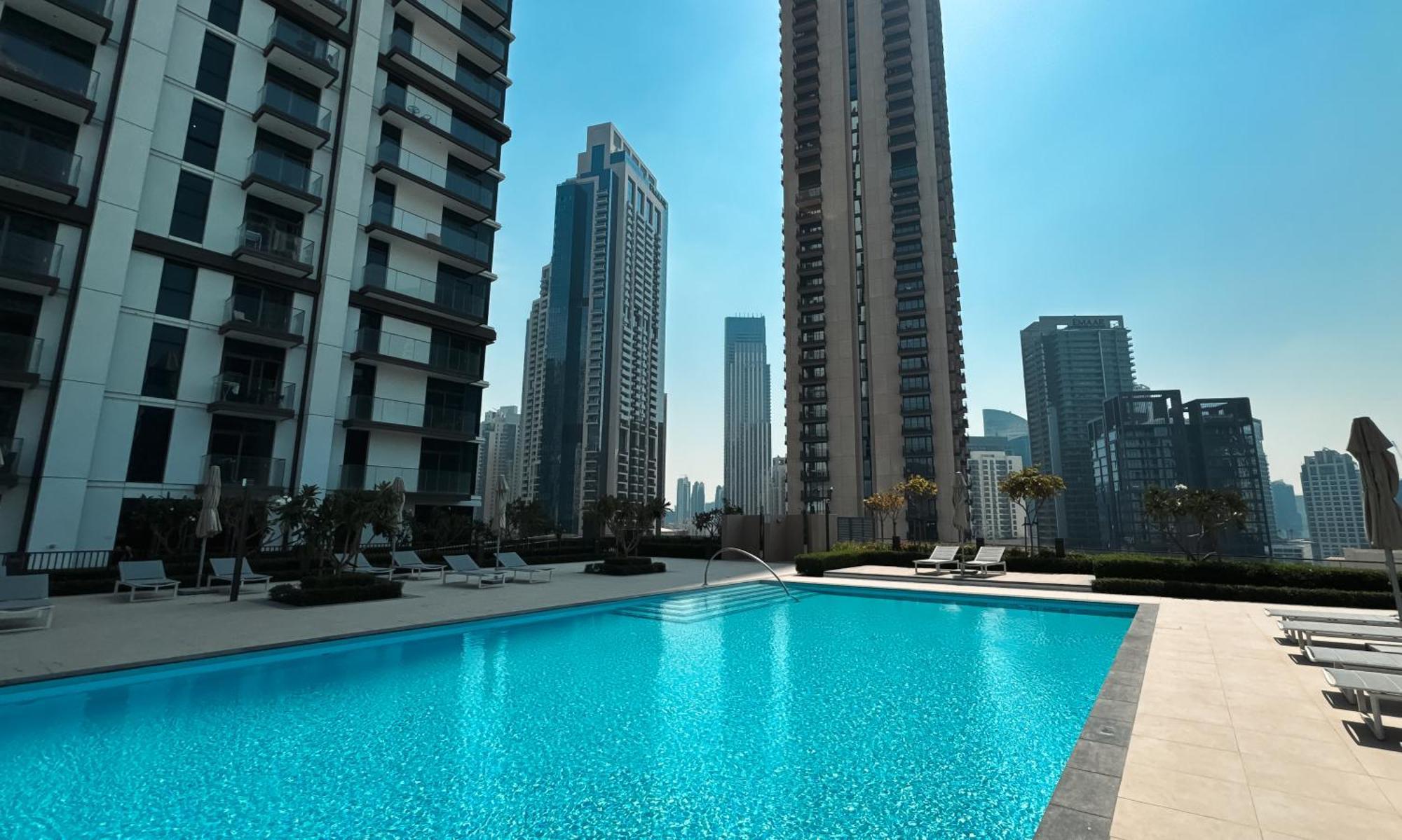 Burj Crown Luxury 2-Bedroom With Balcony Dubai Exteriör bild