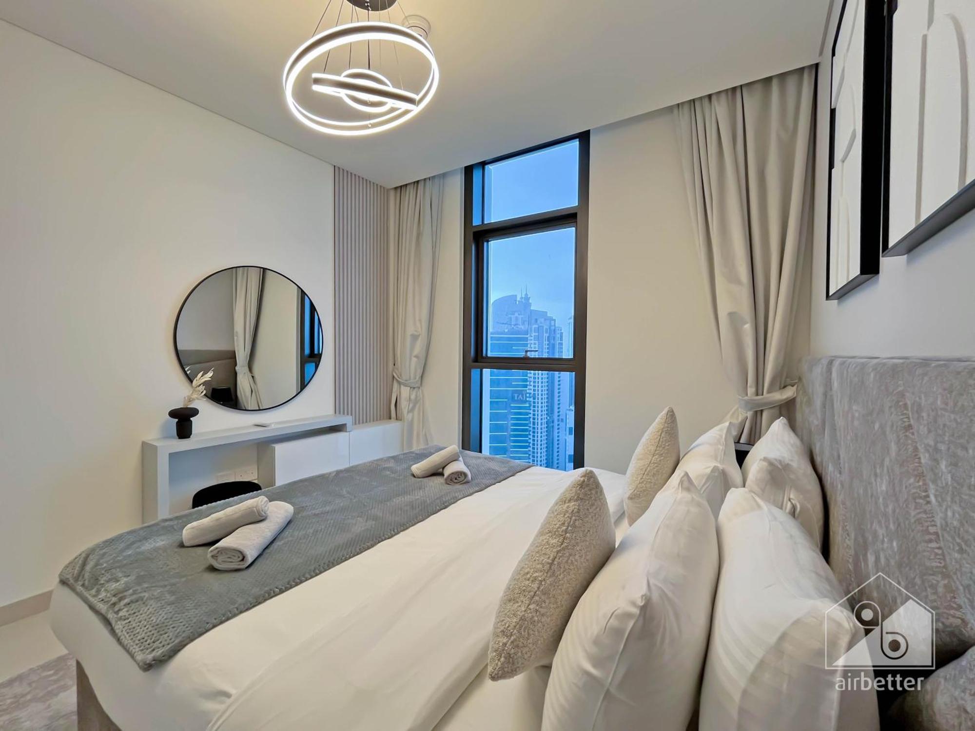 Burj Crown Luxury 2-Bedroom With Balcony Dubai Exteriör bild